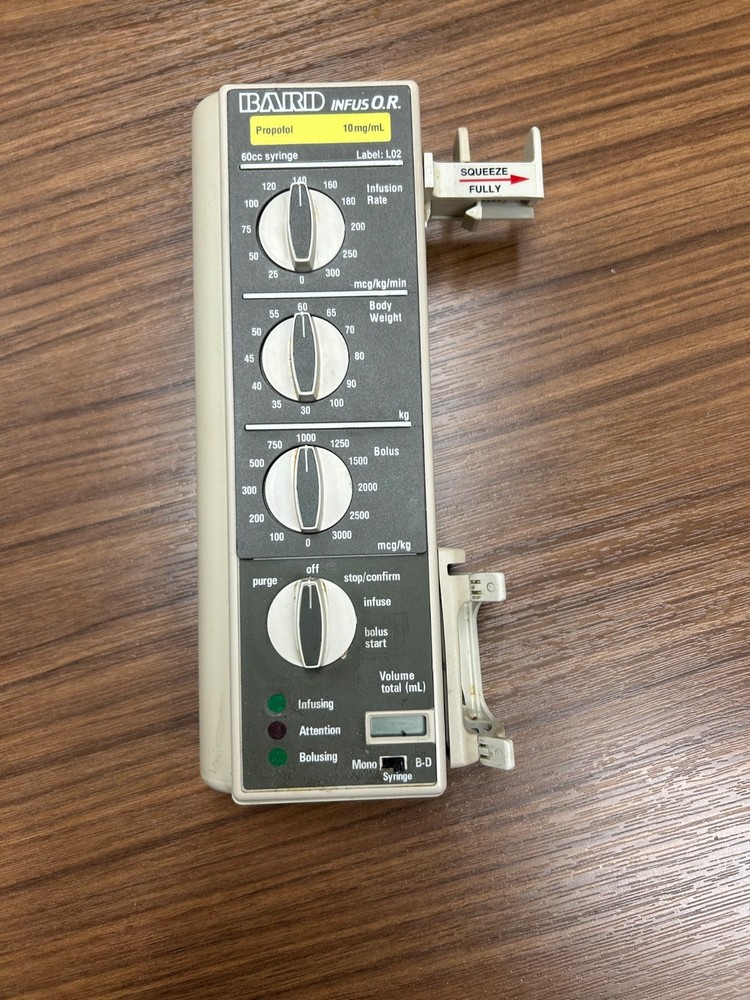Bard/Baxter INFUS OR Pump
