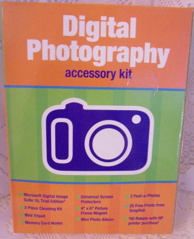 Digital Camera Photography Accessory Kit