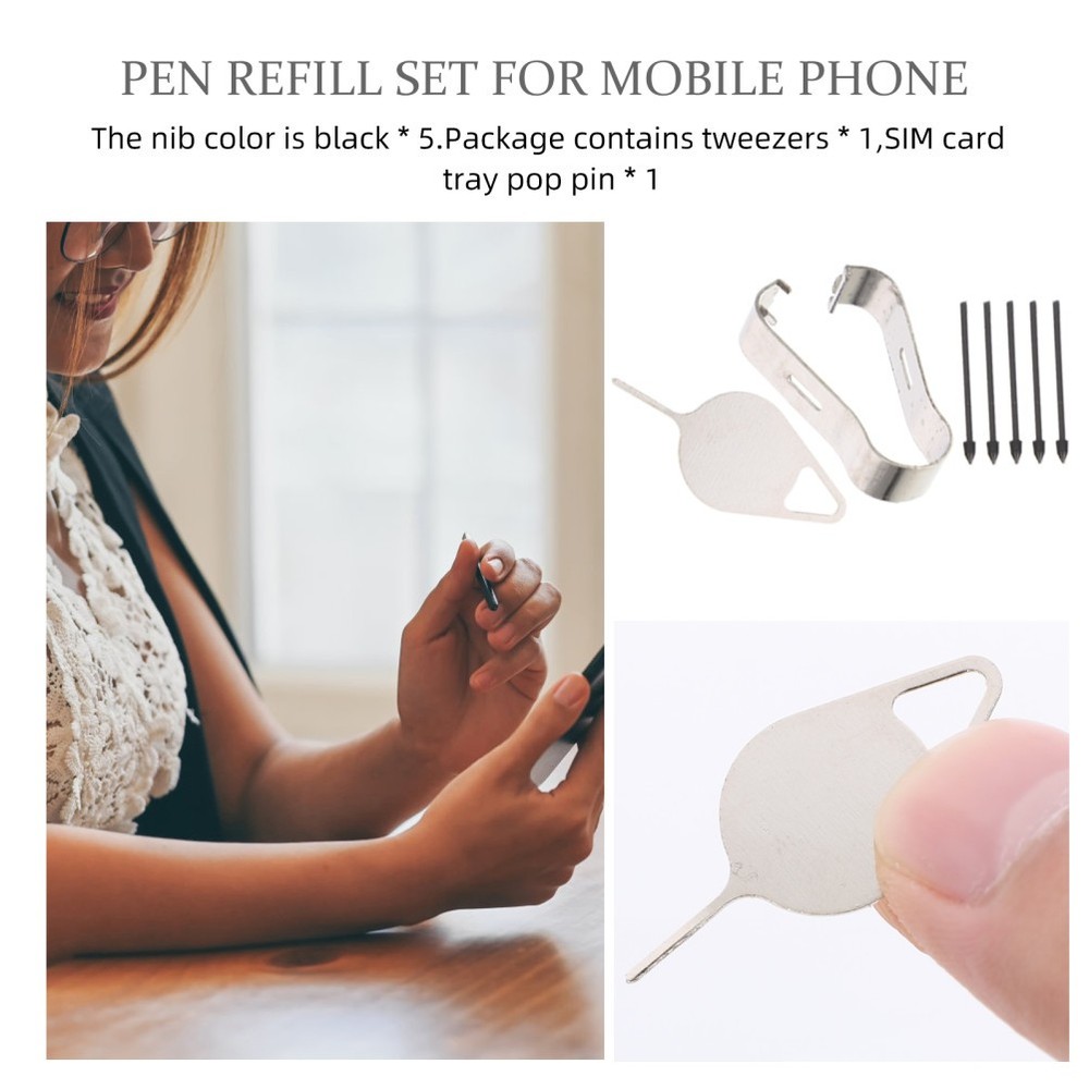 Capacitive Stylus Replacement Refill Tool Pens for Touchscreen