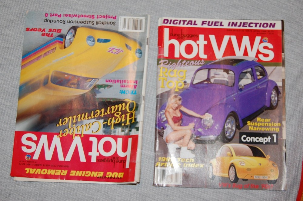 17 Vintage issues - hot VWs magazines 1993-1994(E)
