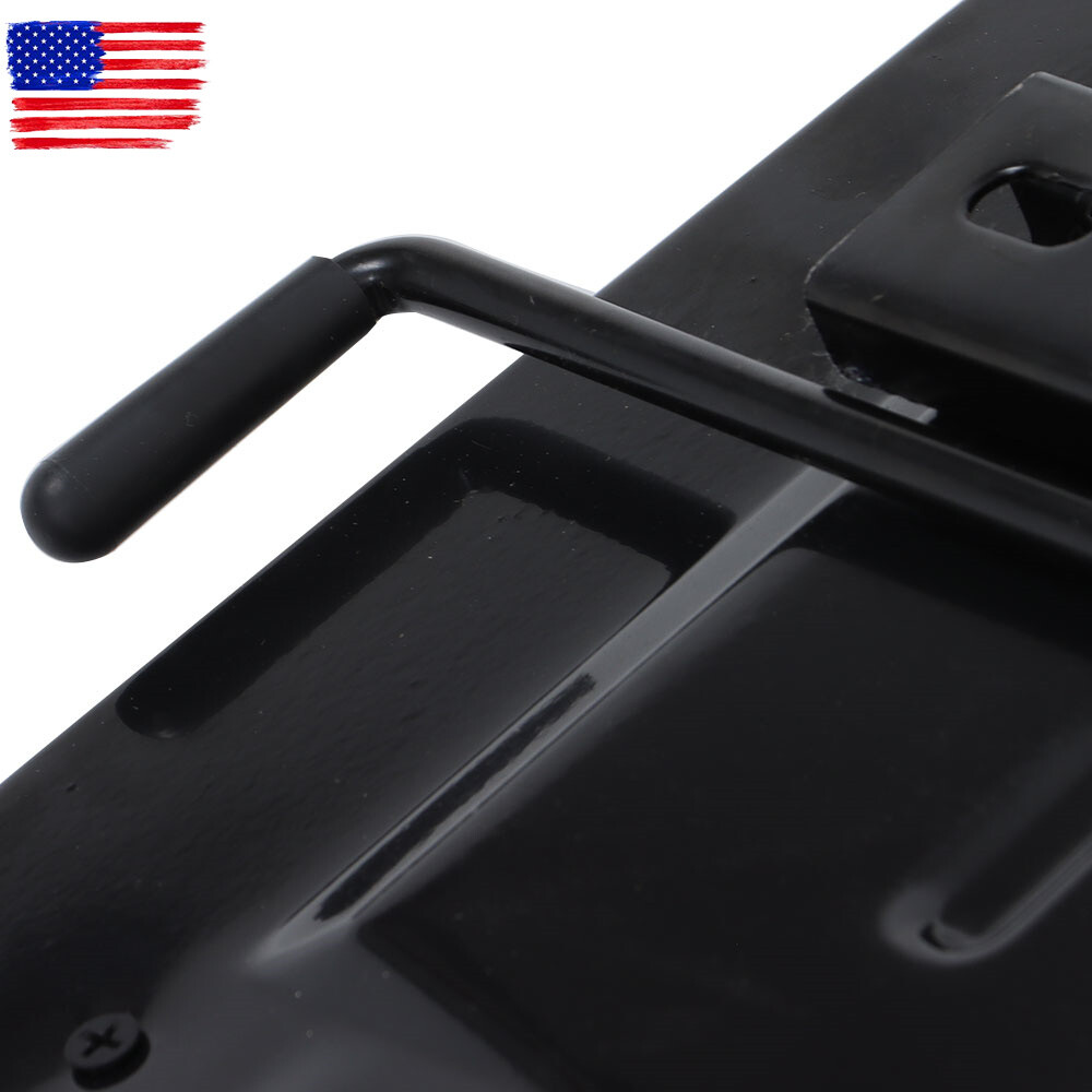 Universal Fold Down Forklift Seat W/ Adjustable Angle Back and Slide Armrest