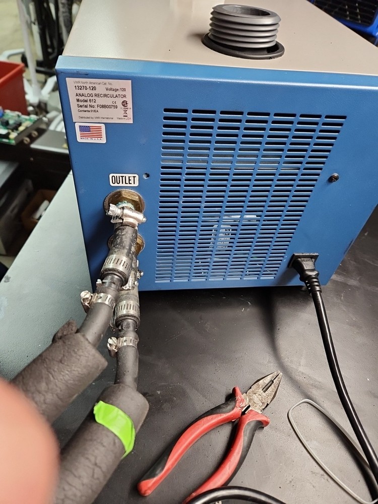 VWR Recirculator Chiller Model Analog 612 Tested 120v