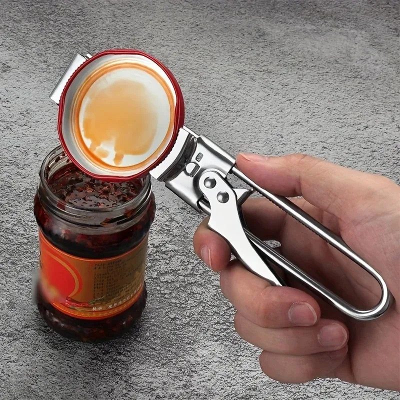 A sturdy and durable kitchen tool suitable for cans and bottles, adjustable