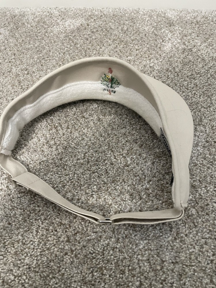 Merion Golf Club Tan Viser Hat Cap Adjustable Strap