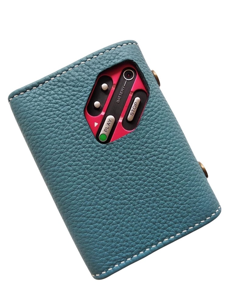 Custom Leather Case For SONY WM-DD30 DD33