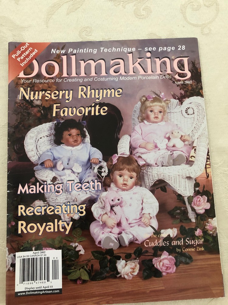 Dollmaking  Magazine April 2002