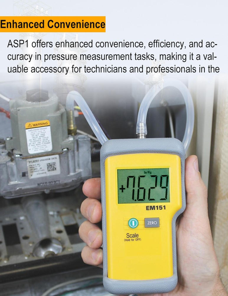 ASP1 Static Pressure Probe Magnetic Pressure Probe Tip