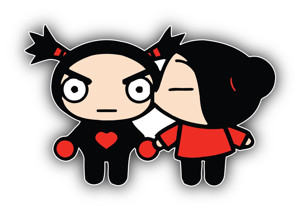 Pucca Cartoon Sticker Bumper Decal - ''SIZES''