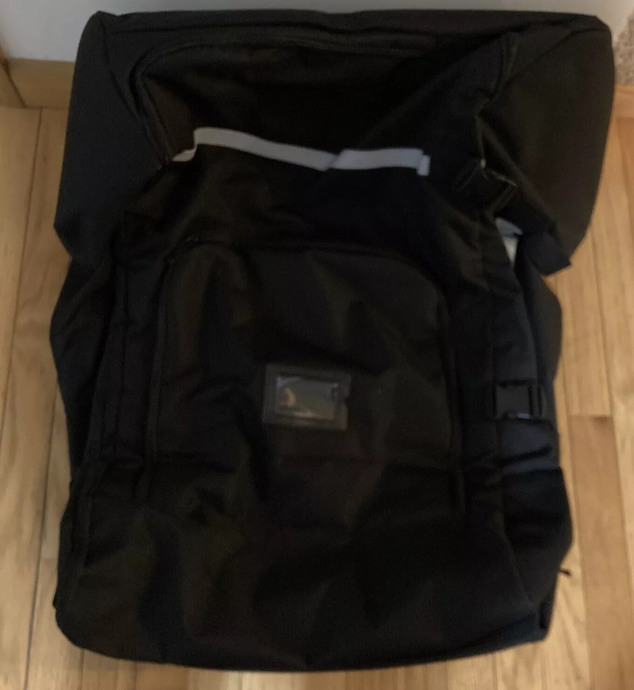 Stroller Travel Bag with Wheels, Black, Never Used