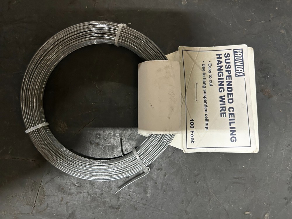 PRO WORK SUSPENDED CEILING HANGING WIRE 100FT # 846163