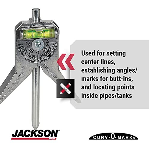 Pipe Marker Centering Tool - Standard 4" Y-Type 1/2” to 4” diameter pipes