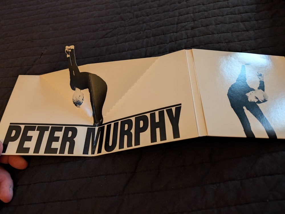 Peter Murphy Signed Deep Limited Pop Up Edition CD