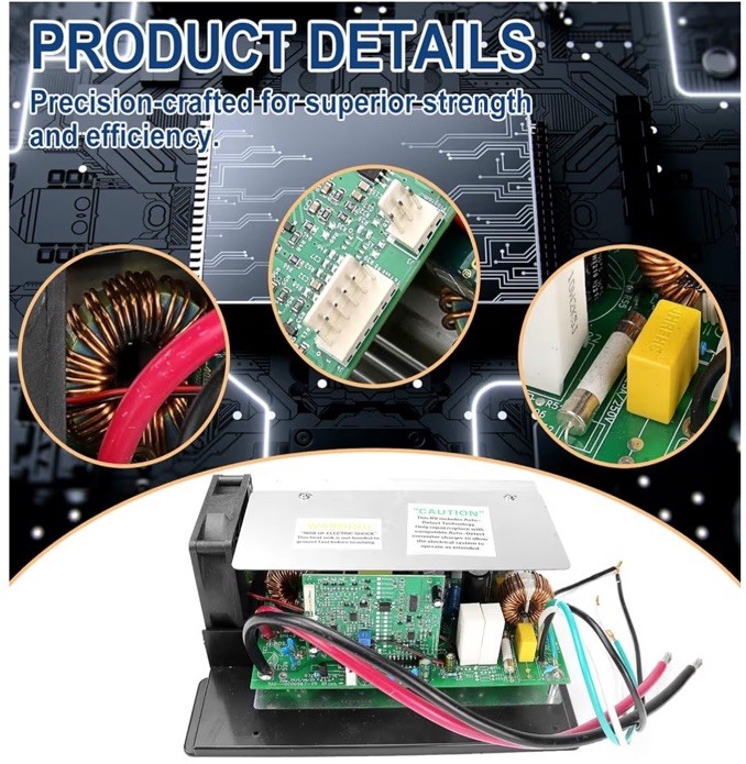 WF-8955-MBA 55 Amp Converter Main Board Assembly Replacement Unit 950W