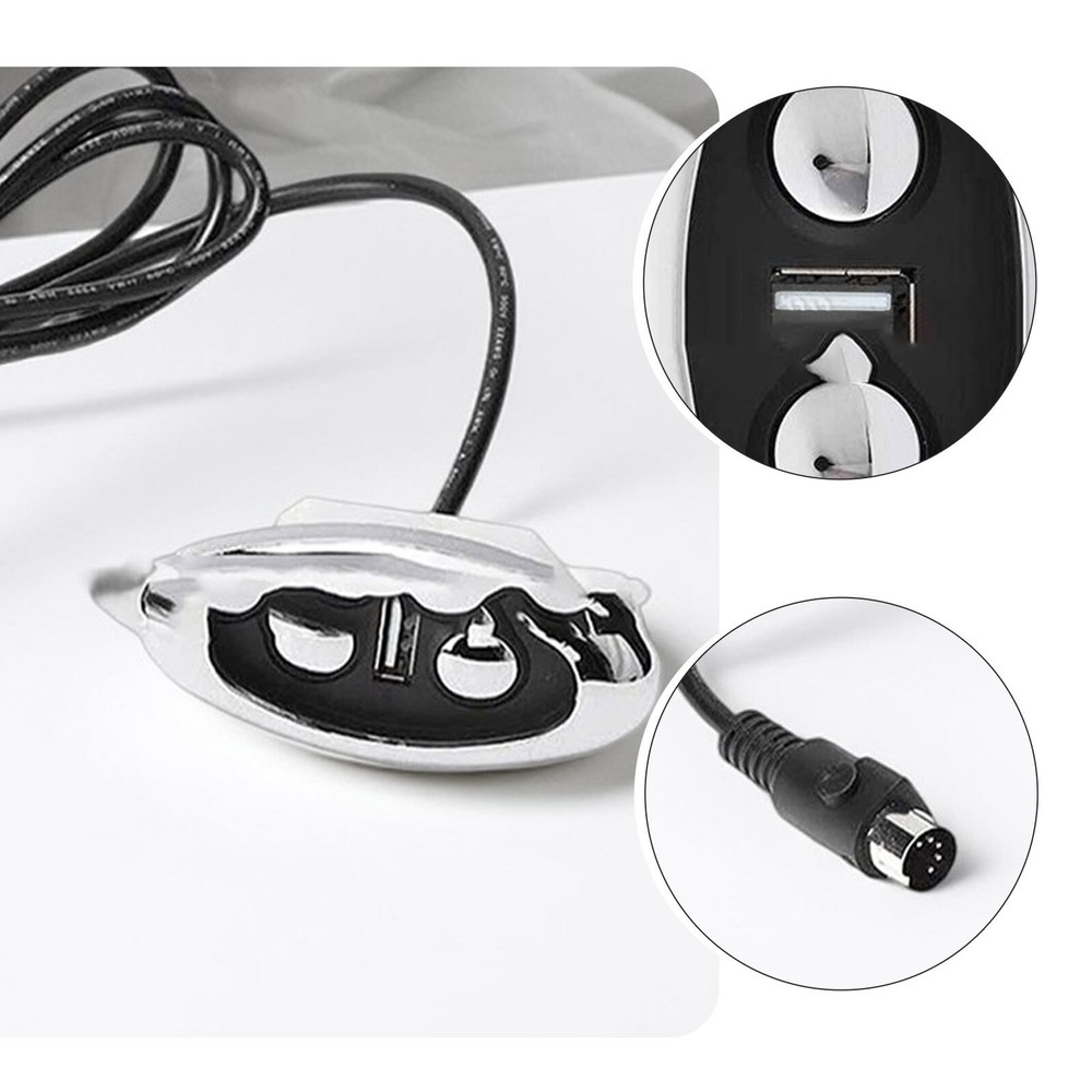 Mulin Electric Switch - MLSK14-C Button Power Recliner Switch + USB fGpu