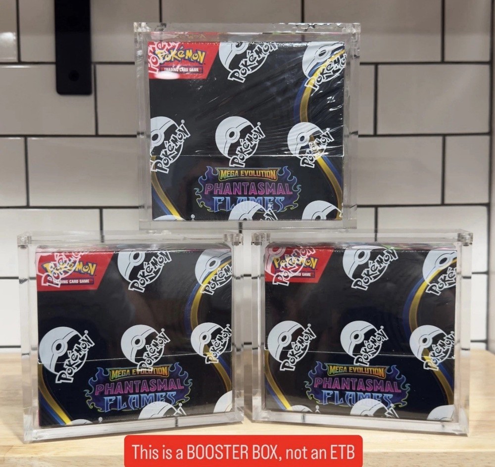 Premium Acrylic Case for Pokémon Booster box