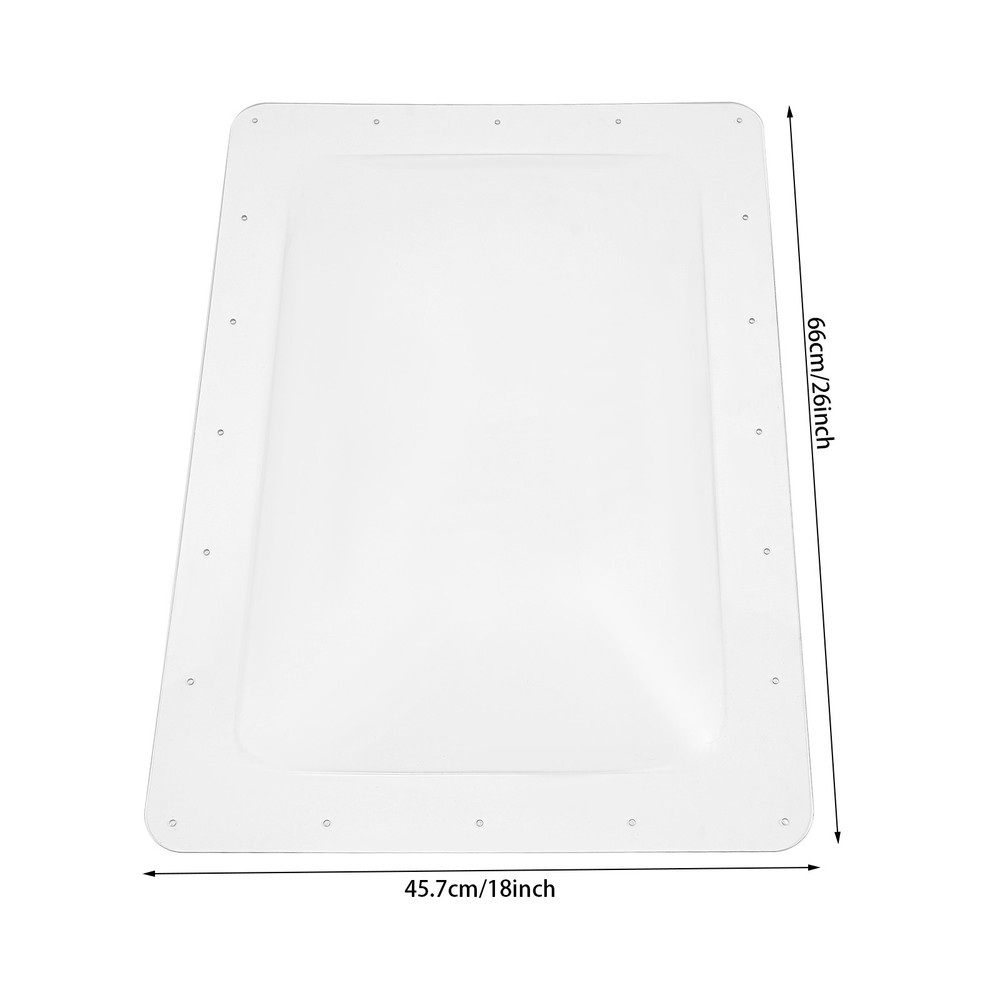 RV Skylight Outer Dome, RV PC Skylight Fits, Camper Skylight Clear Skylight New