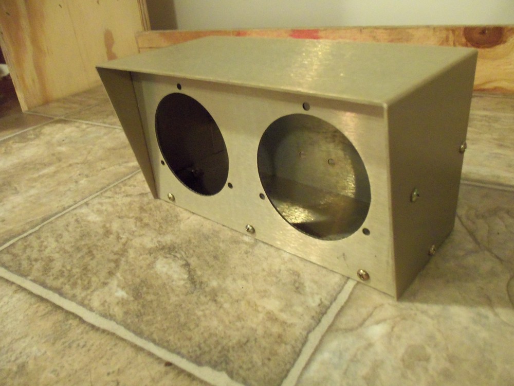 Bird 43 Thurline Element Wattmeter Volt, Amp, Multi Meter, Face Meter Box Case