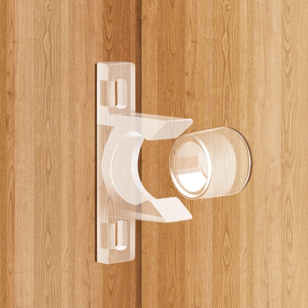 8 Sets False Front Cabinet Clips Kitchen Cabinet Doors Replacement for Drawer...