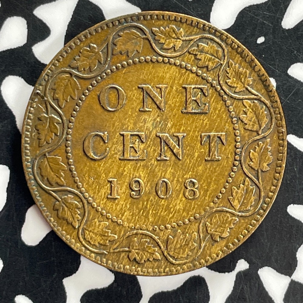 1908 Canada Large Cent Lot#C4531 Nice!