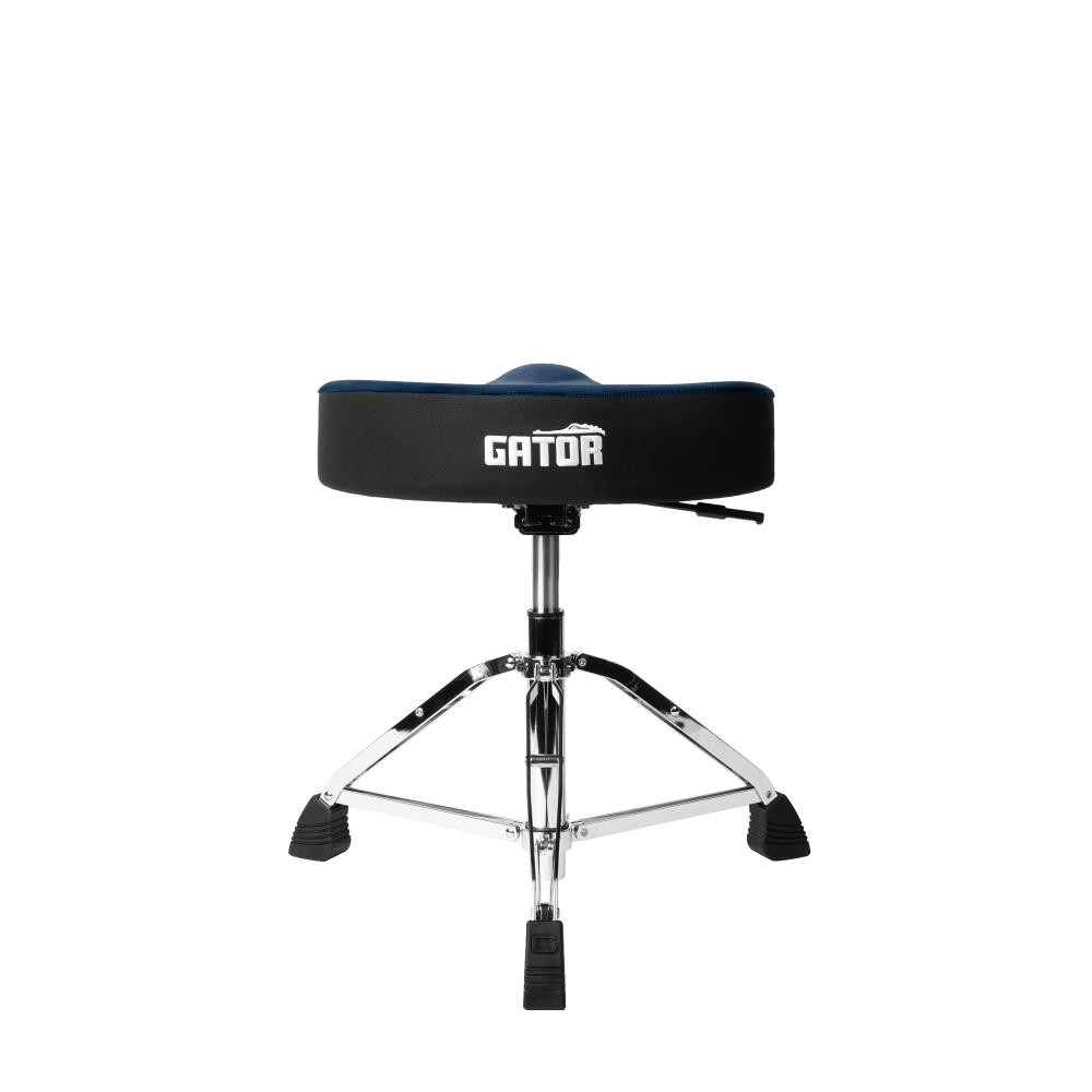 Gator Air Glide Drum Throne Saddle Seat, Blue