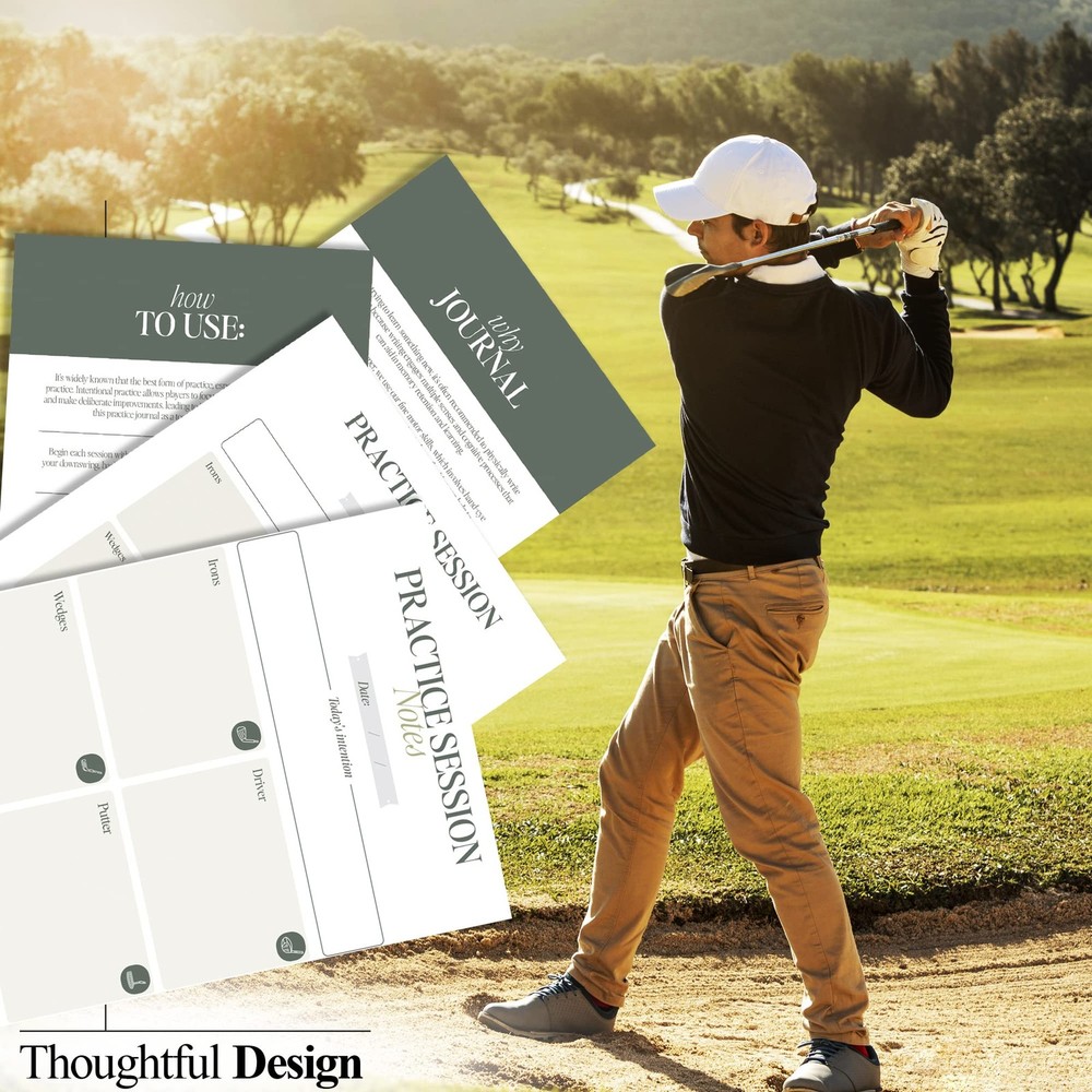 The Golf Practice Journal: Maximize Your Practice, Track Progress, and Elevat...