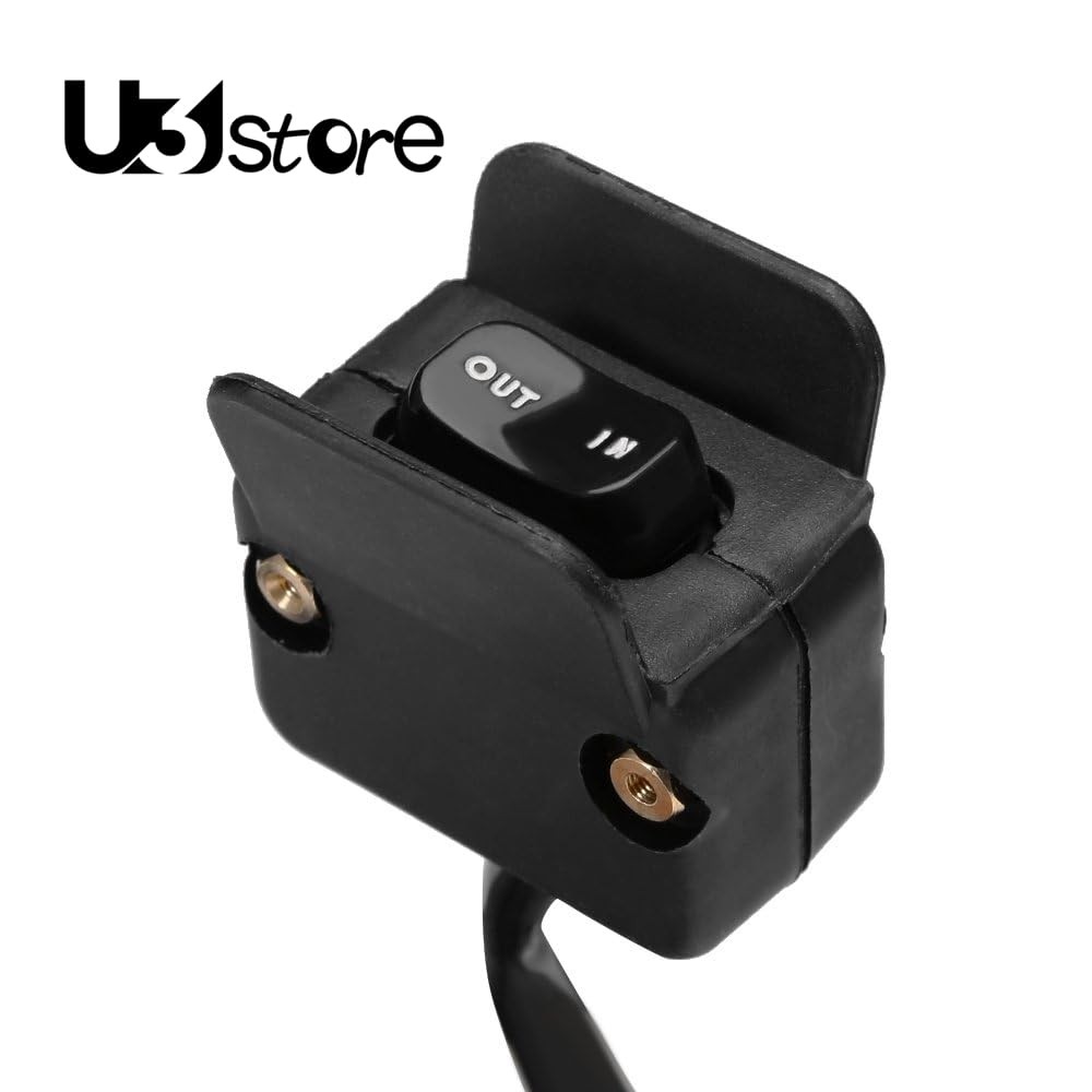 12V Winch Thumb Switch with Mounting Bracket for Handlebar Control