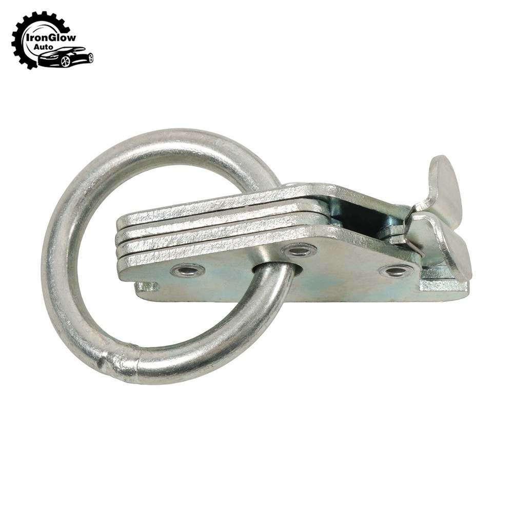 28 Piece 8' Galvanized E Track Rail Set Silver Finish For Large Cargo Trailers