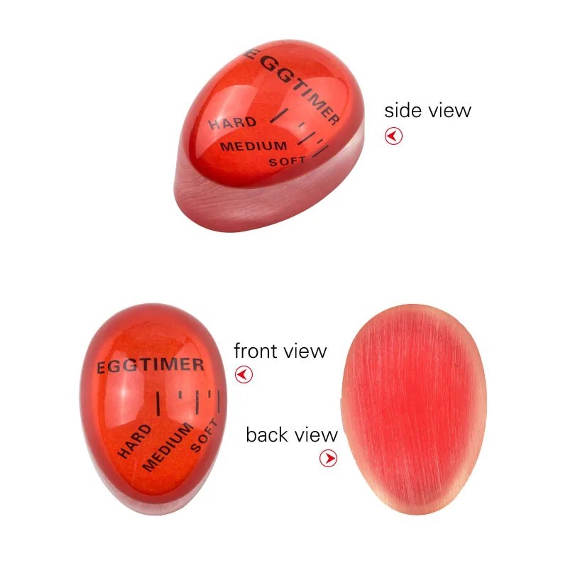 Egg Timer Color Changing Boiled Egg Cooker Soft Medium Hard Kitchen Tool