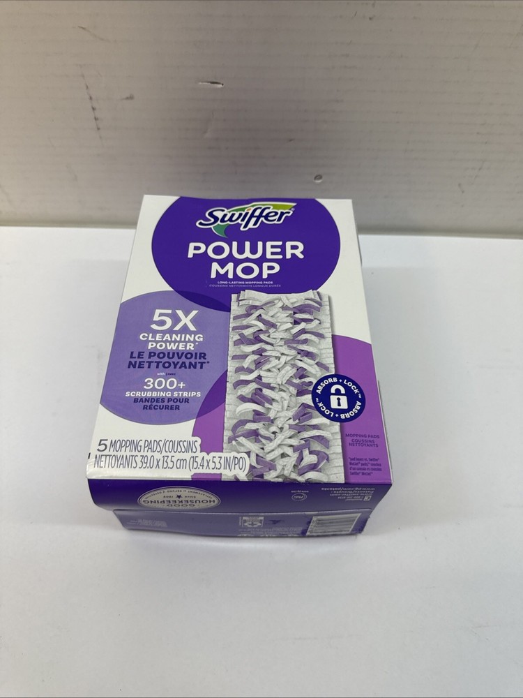 Swiffer PowerMop Mopping Pad 5/Pack (08188)