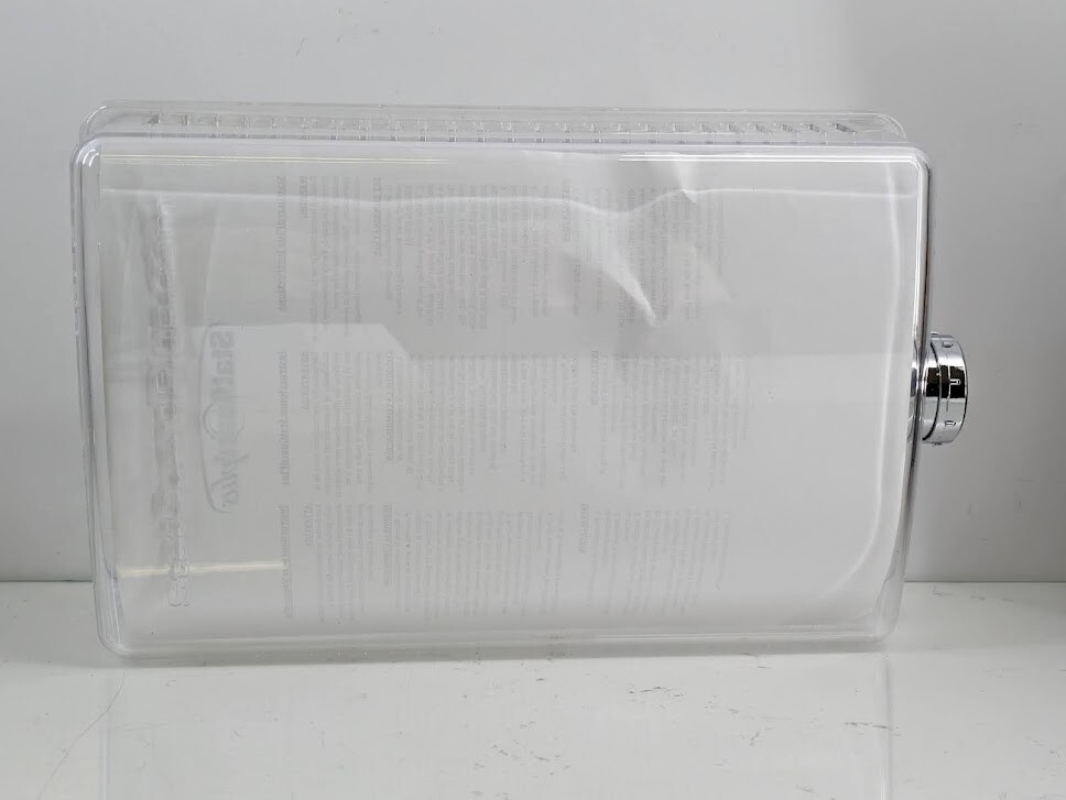 StatGuardPlus Universal Thermostat Guard Clear Changeable with Combination Lock