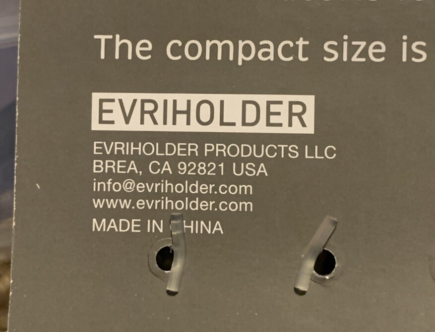 Evriholder 3 Pack Travel Lint Roller, 120 Sheets Total.