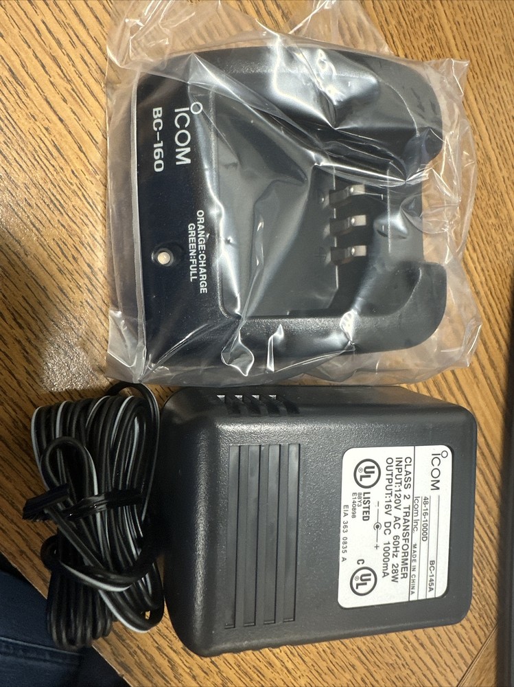 ICOM BC-160 and ICOM Class 2 Transformer BC-145A