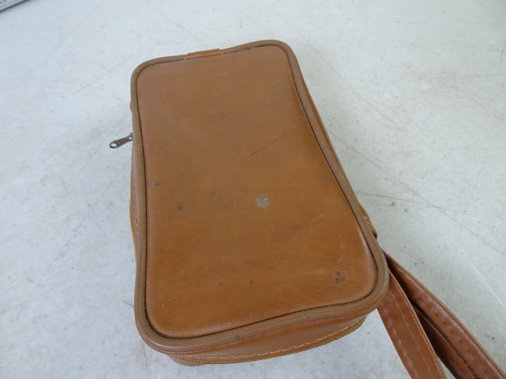 Vintage Data Brain II 1974 Calculator - with Case - Tested Working