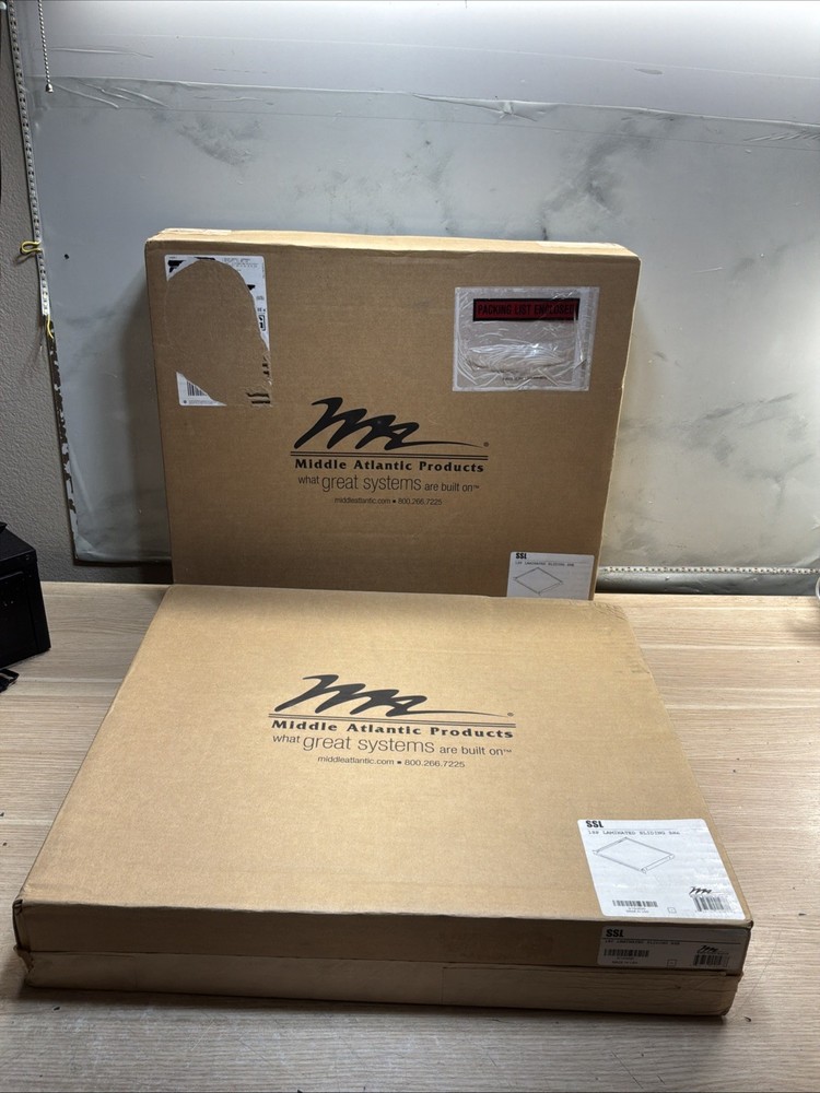 Middle Atlantic SSL 1SP Laminated Sliding Shelf/ NEW/ JUA3314