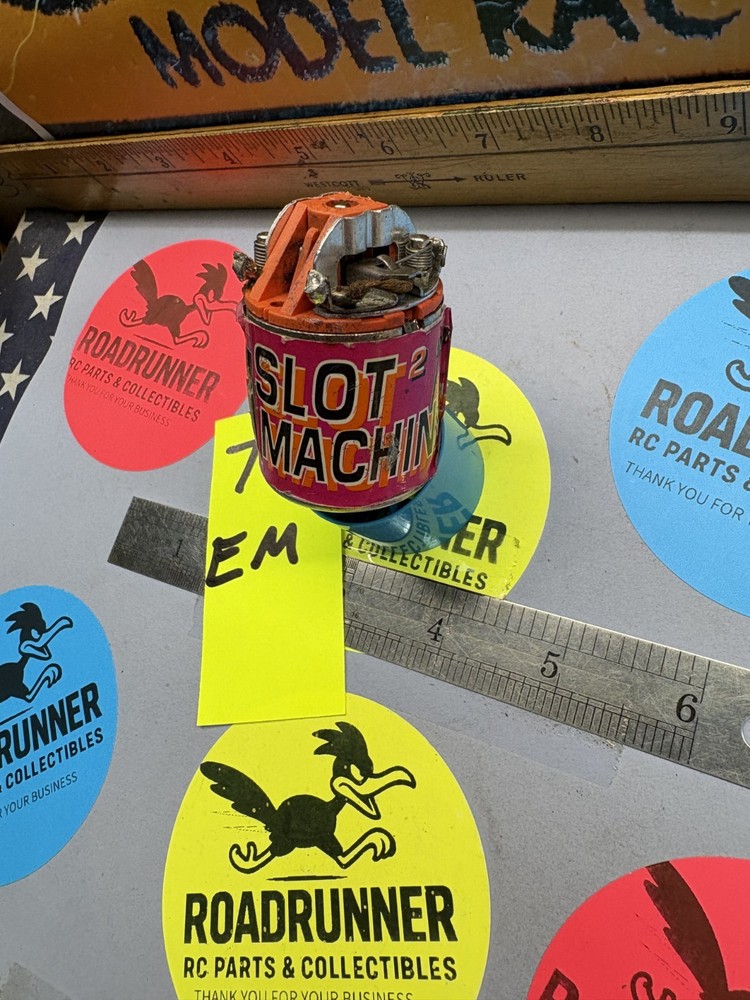 SLOT MACHINE RC ELECTEIC MOTOR / "USED" TESTED GOOD