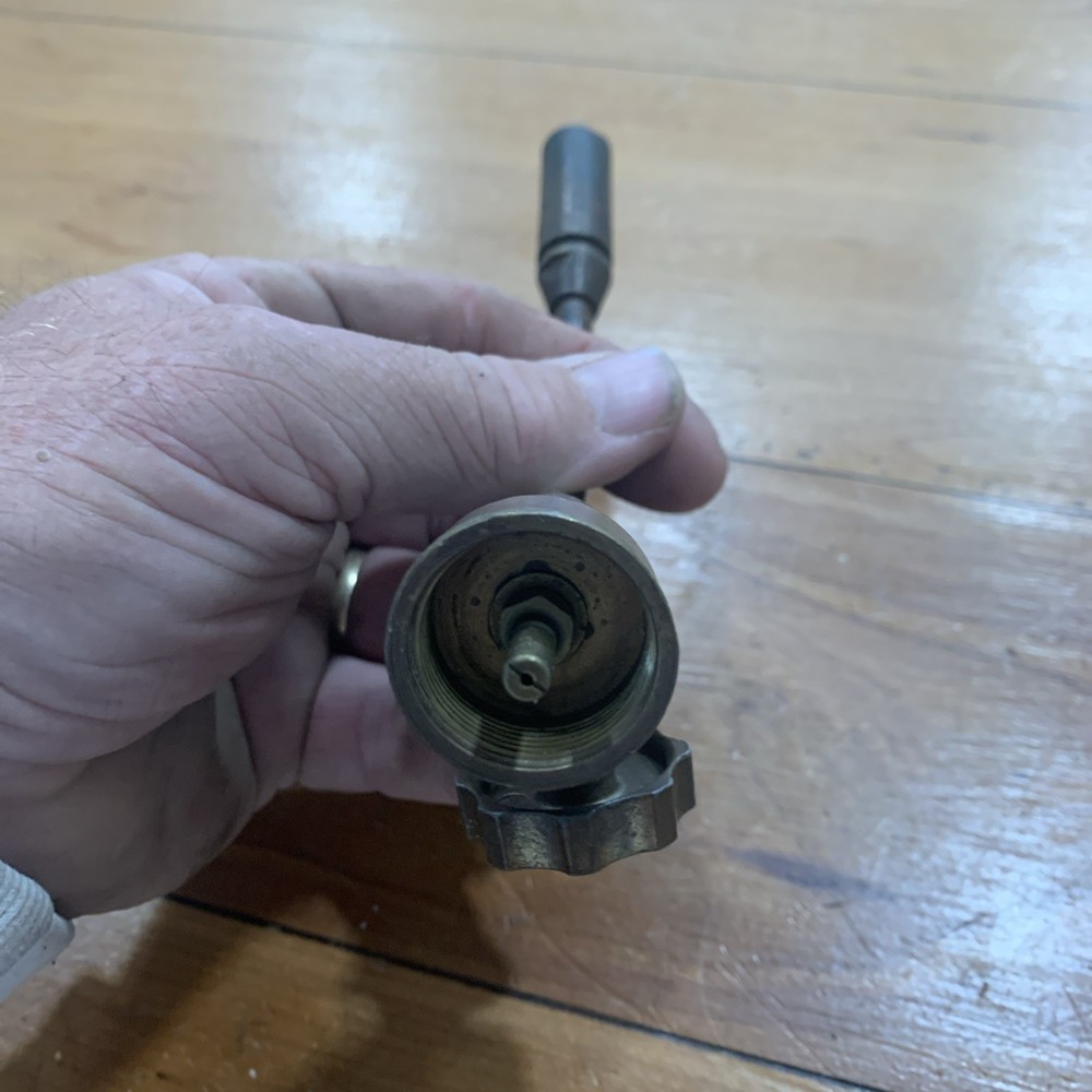 Vintage Turner LP-5 Adjustable Brass Torch & Nozzle