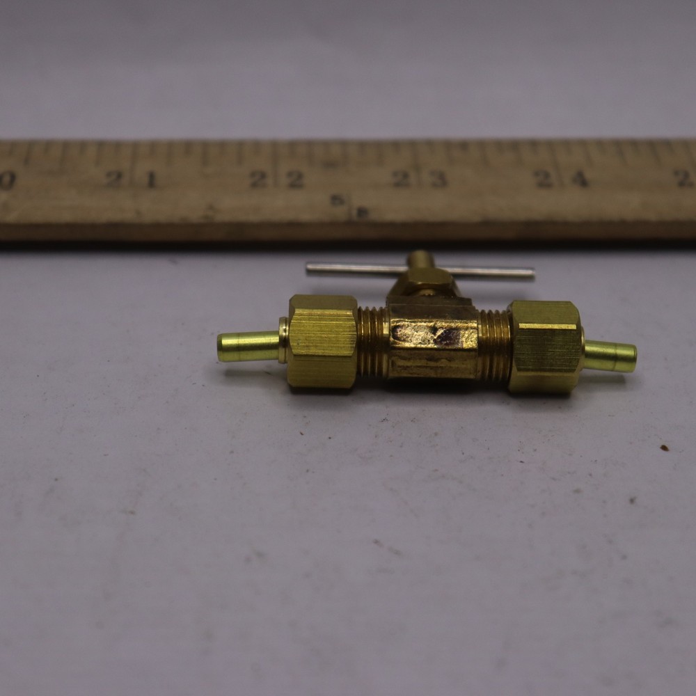 Everbilt 1/4 in. OD Compression Brass Valve Fitting