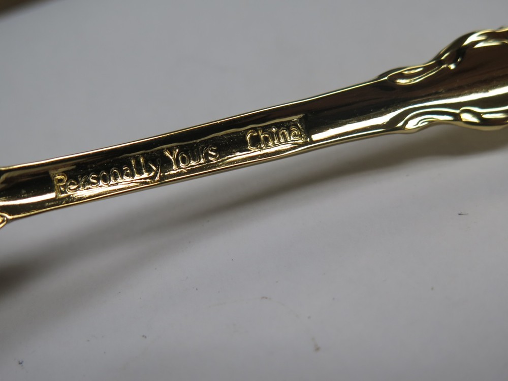 Personally Yours Gold Plated Flatware SPOON Replacement Only