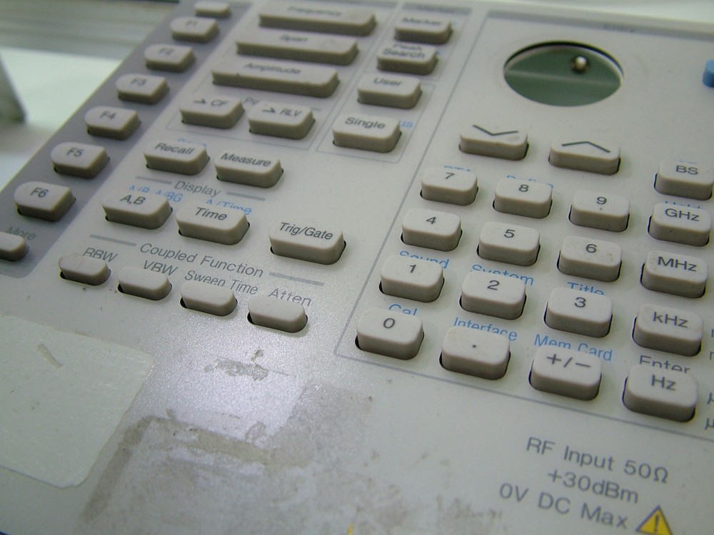 Anritsu front panel keypad for MS2667C P60038