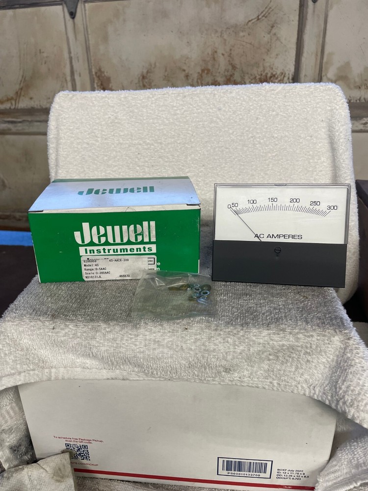 New Jewell Instruments Panel Meter 4S-AACX-300