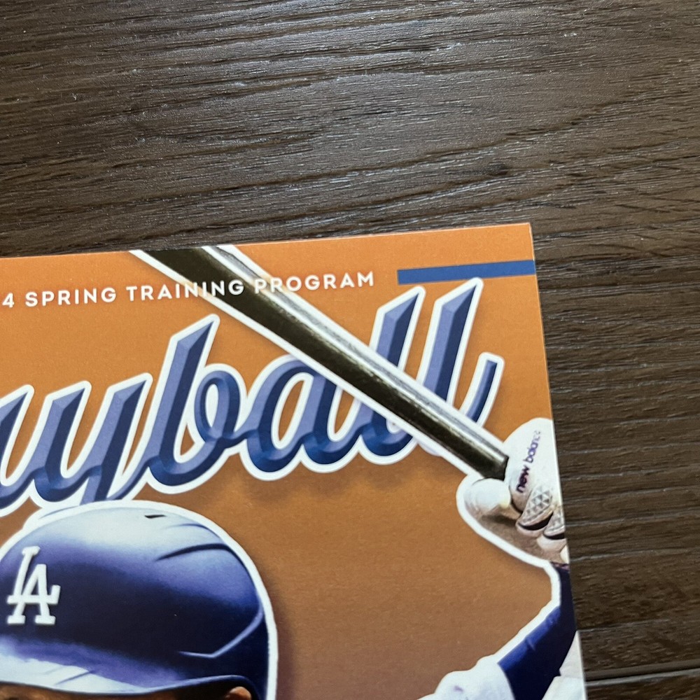 Shohei Ohtani LA Dodgers Playball Official 2024 Spring Training Program 大谷翔平 NEW