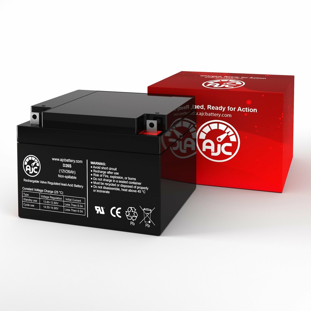 SigmasTek SP12-26 12V 26Ah UPS Replacement Battery