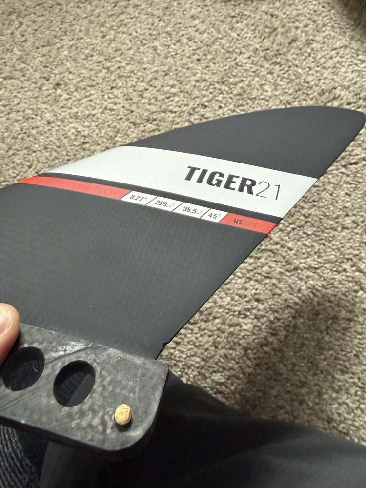 Black Project SUP Tiger 21 Lite Core Fin