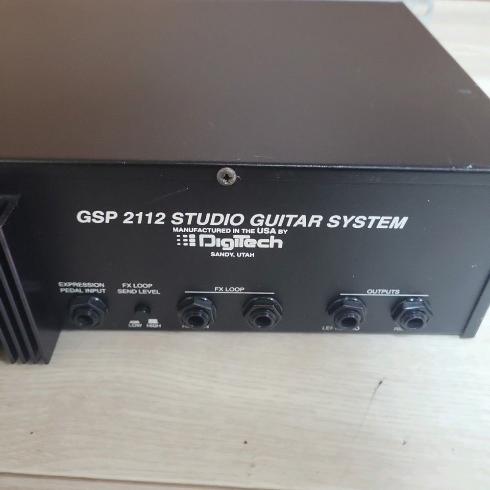 GSP 2112 STUDIO GUITAR SYSTEM Guitar Effect Foot Controller Set Processor