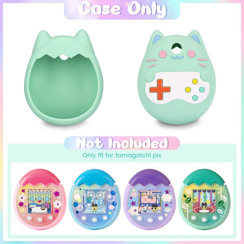 Silicone Protective Case for Virtual Pet Device with Lanyard