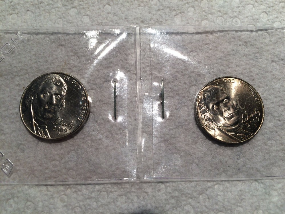 2009 P & D JEFFERSON NICKEL SET BU