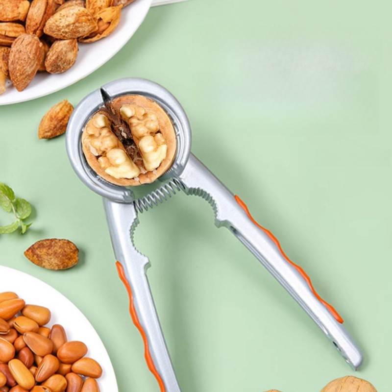 1PC non-slip strong walnut cracker plier nut sheller tool for hazelnuts walnuts