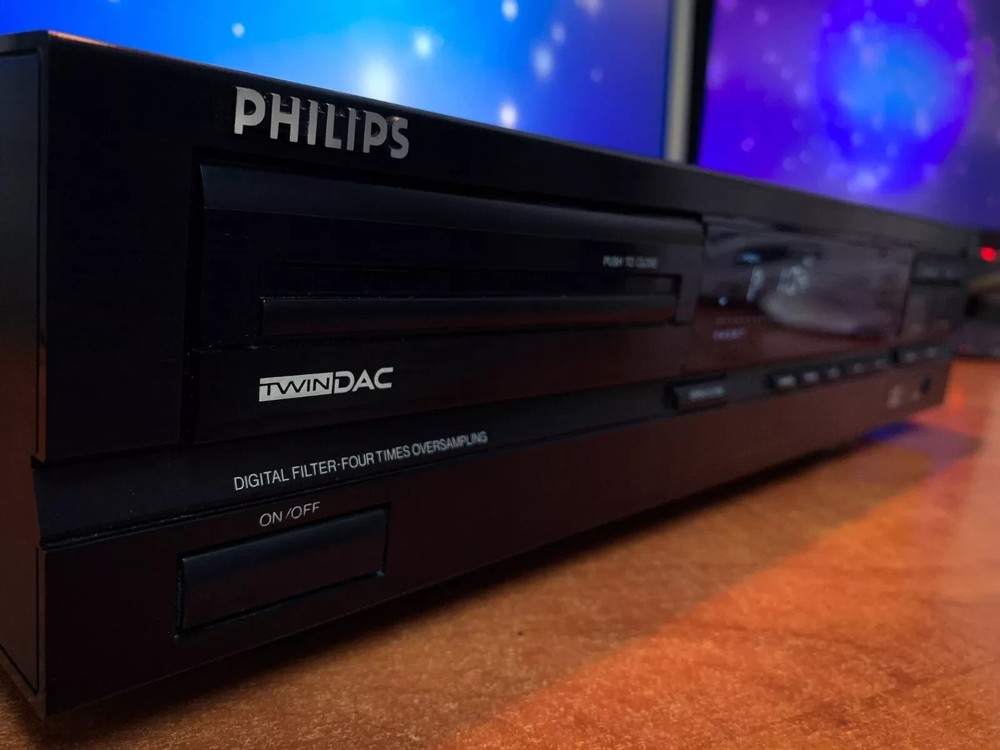 PHILIPS CD610 🌈RaRe🌈 Vintage Stereo CD/CDR Deck