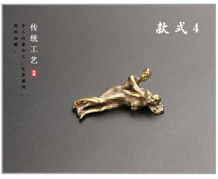5pcs/set ornaments bronze small bronze figures personalized creative artwork