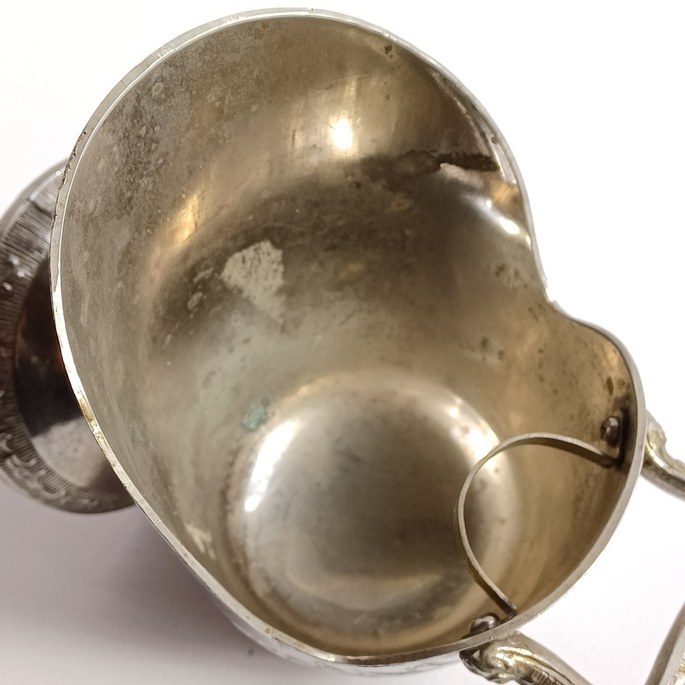 Antique Silverplated Sugar Scuttle No Scoop